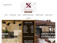 Tablet Screenshot of costacorsara.it